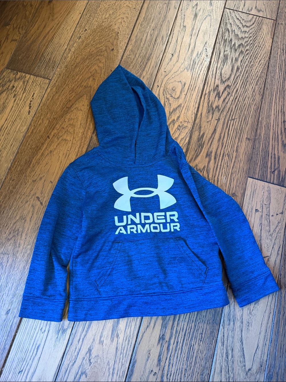 Under Armour Kids Royal Blue Logo Pullover Hoodie